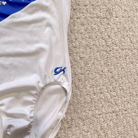 American Flag GK Elite Gymnastics Leotard AS - Picture 3 of 6